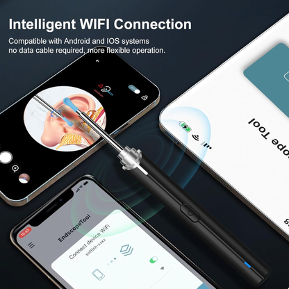 Kit de Limpieza de Oídos con Cámara