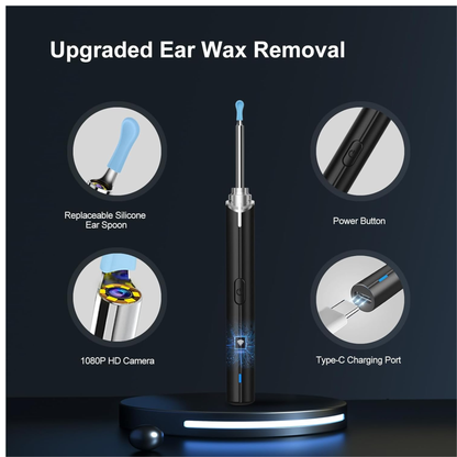 Kit de Limpieza de Oídos con Cámara