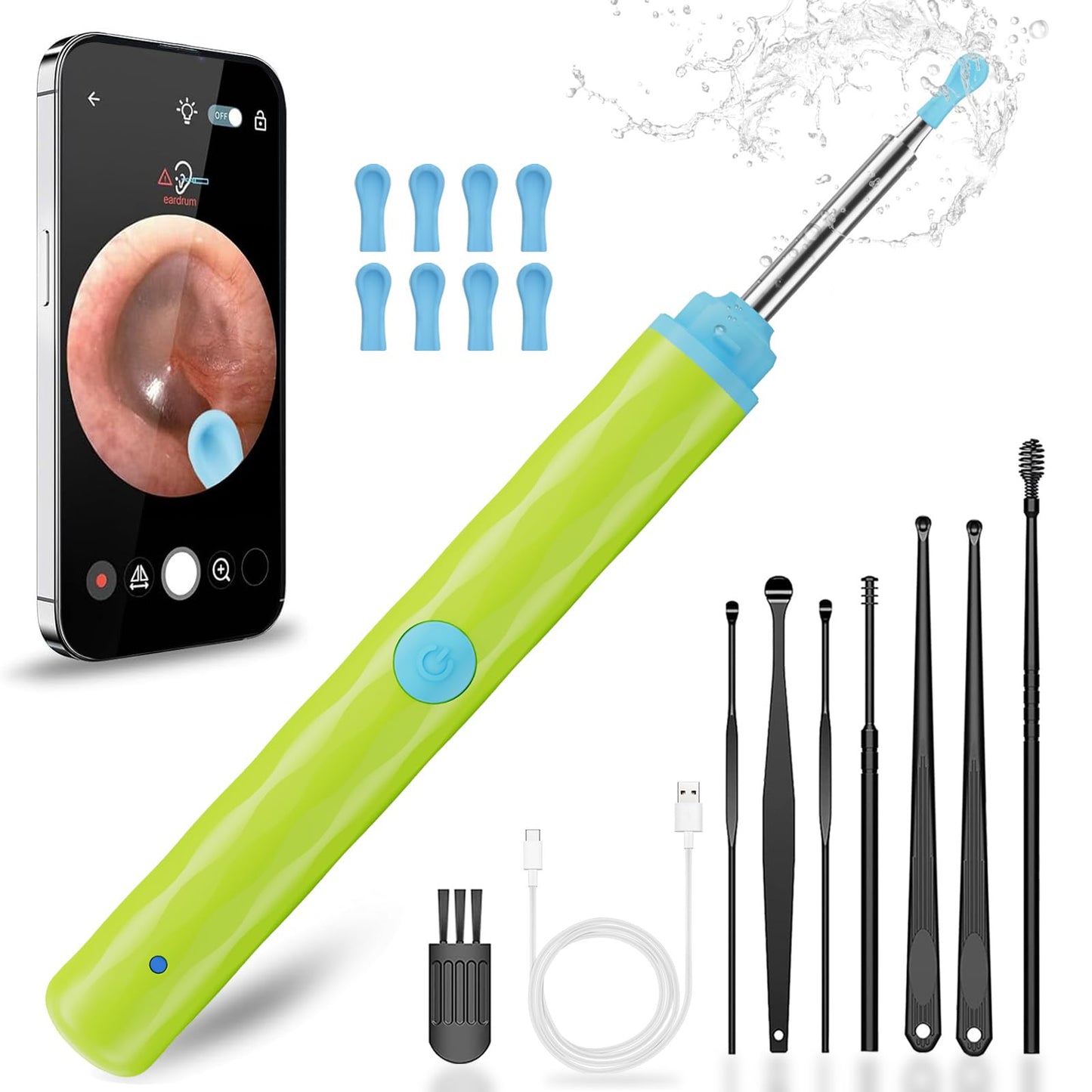 Kit de Limpieza de Oídos con Cámara